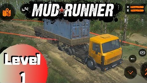 MudRunner Mobile Walkthrough | Android iOS | Level 1 The Rig | Das Monstrum | Gameplay