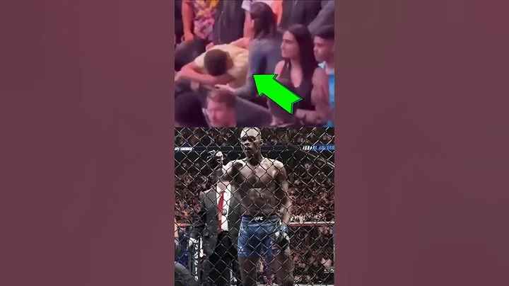 He mocked a kid to get Revenge 😬 #ufc287 #israeladesanya #alexpereira