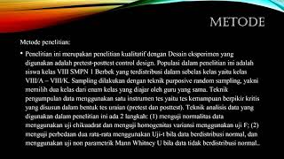 Video Mini Riset Kelompok 8