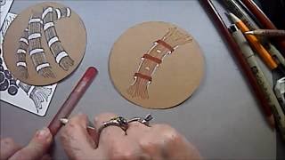 Zander Tangle Pattern Lesson #42