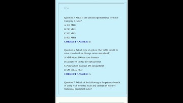 BICSI   Installer 1 – Review Exam Questions and Answers with complete verified solutions