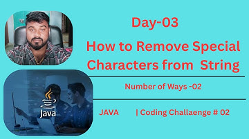 Remove Special Characters from String in Java | 2 Best Ways! |Java Interview Trick | Remove Special