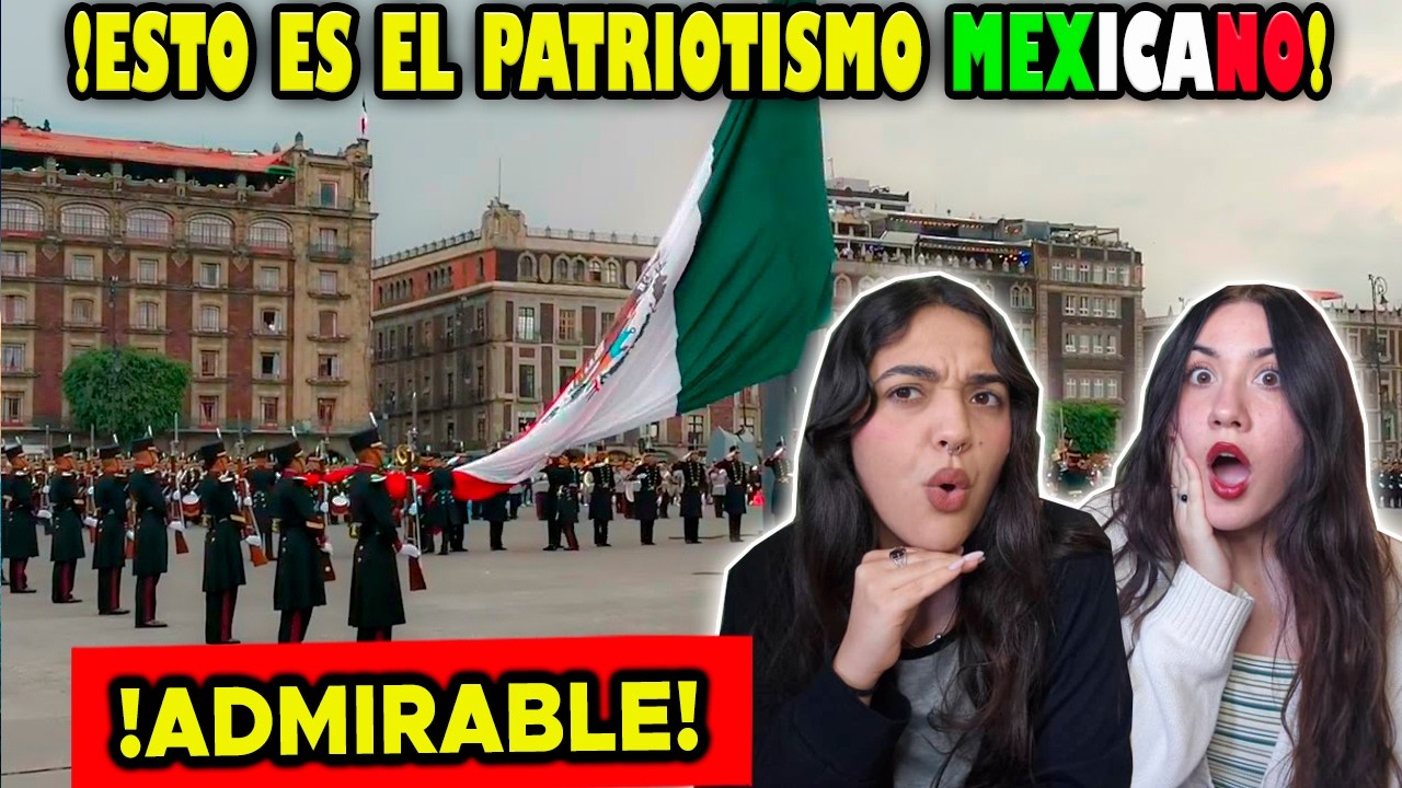 ASI SE VIVE EL PATRIOTISMO MEXICANO - CUBANAS REACCIONAN