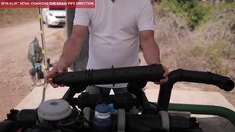 Spin Klin™ Nova - Changing the Drain Pipe Direction
