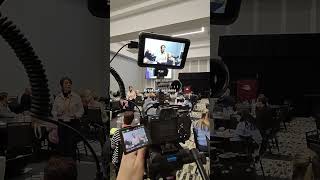 POV: Filming a business conference in Des Moines #videoproduction #iowa