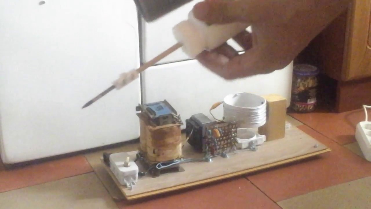 Быстрая сборка и пуск переносного тесла качера на e13007-2 - YouTube