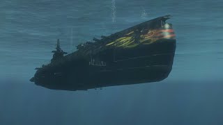 Silent Hunter 4 подводный крейсер USS Blackwolf (вымышленный)