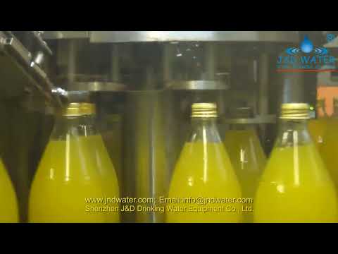 Recycling glass bottle beverage production line