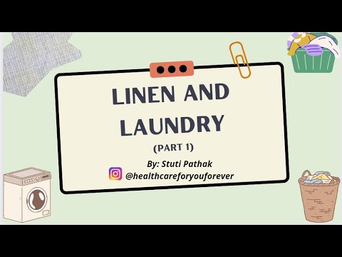 Linen and Laundry- Know more about your Hospital-