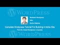 Affiliate marketing wordpress tutorial  01   wordpress install in cpanel