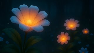 Sleeping Tune for Kids(Night Bloom Rainfall) – A Soothing Journey Through the Glowing Forest
