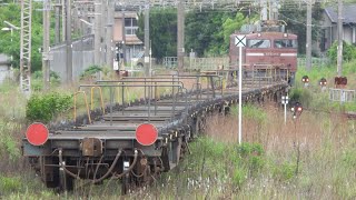 4093レ? EF81-403と空コキ11両