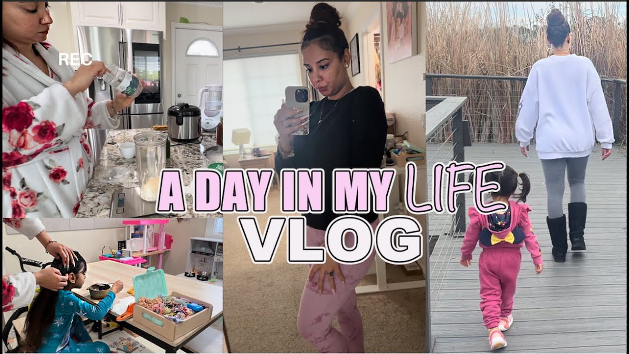 A Day In My Life as Mom - New Year's Vlog - YouTube