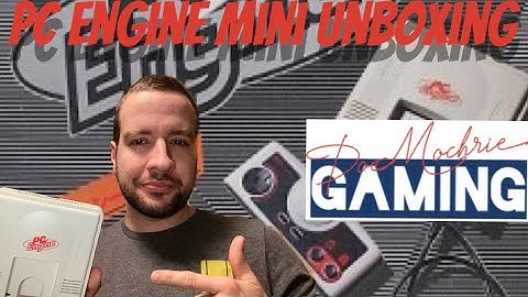 PC Engine Mini Unboxing (System & Controller) [Turbo Graphx 16 / Core Grafx] Import Gamer
