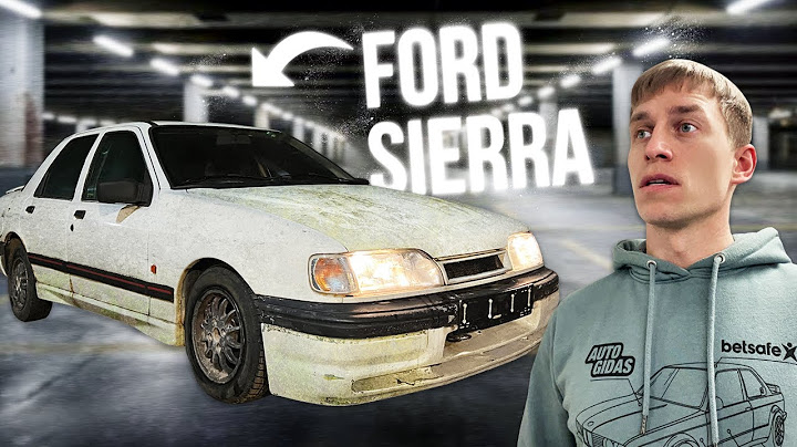 SEZONO PLANAI IR APLEISTA FORD SIERRA