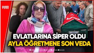 Türkiyeyi Yıkan Görüntü Ayla Öğretmen Ve Öğrencileri Yan Yana Uğurlanıyor