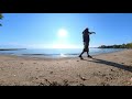 Geneva lake - Prom. de Vidy - Lausanne - Relaxing video for stress relief - n°9