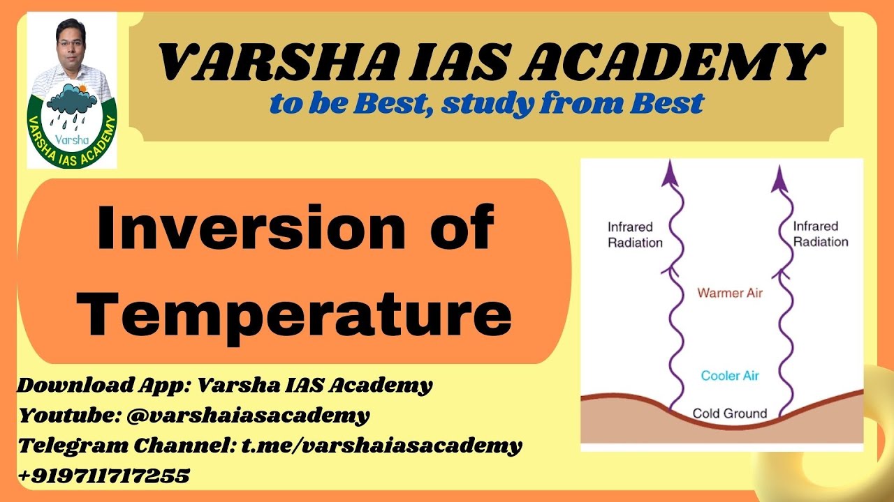 INVERSION OF TEMPERATURE II GEOGRAPHY II Dr Pravin H Kumar II Ex Asst inversion-of-temperature-ii-geography-ii-dr-pravin-h-kumar-ii-ex-asst