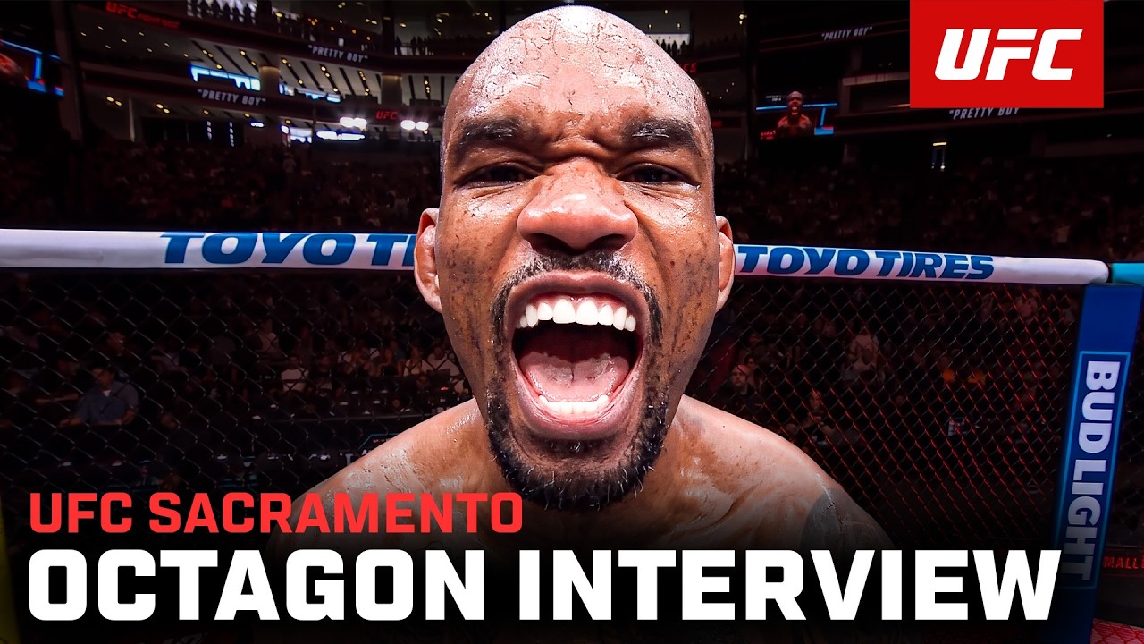 Jamall Emmers Octagon Interview | UFC Sacramento