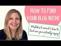 How to find your blog niche: Mistakes to avoid & tips to find a blogging niche you actually enjoy!