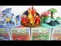 ポケモン ヴィネットフィールド 全４種 開封 Pokemon Vignette Field リザードン カメックス フシギバナ 食玩 Japanese candy toys