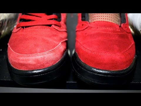 HOW TO DYE SUEDE NIKES, JORDANS, ETC...