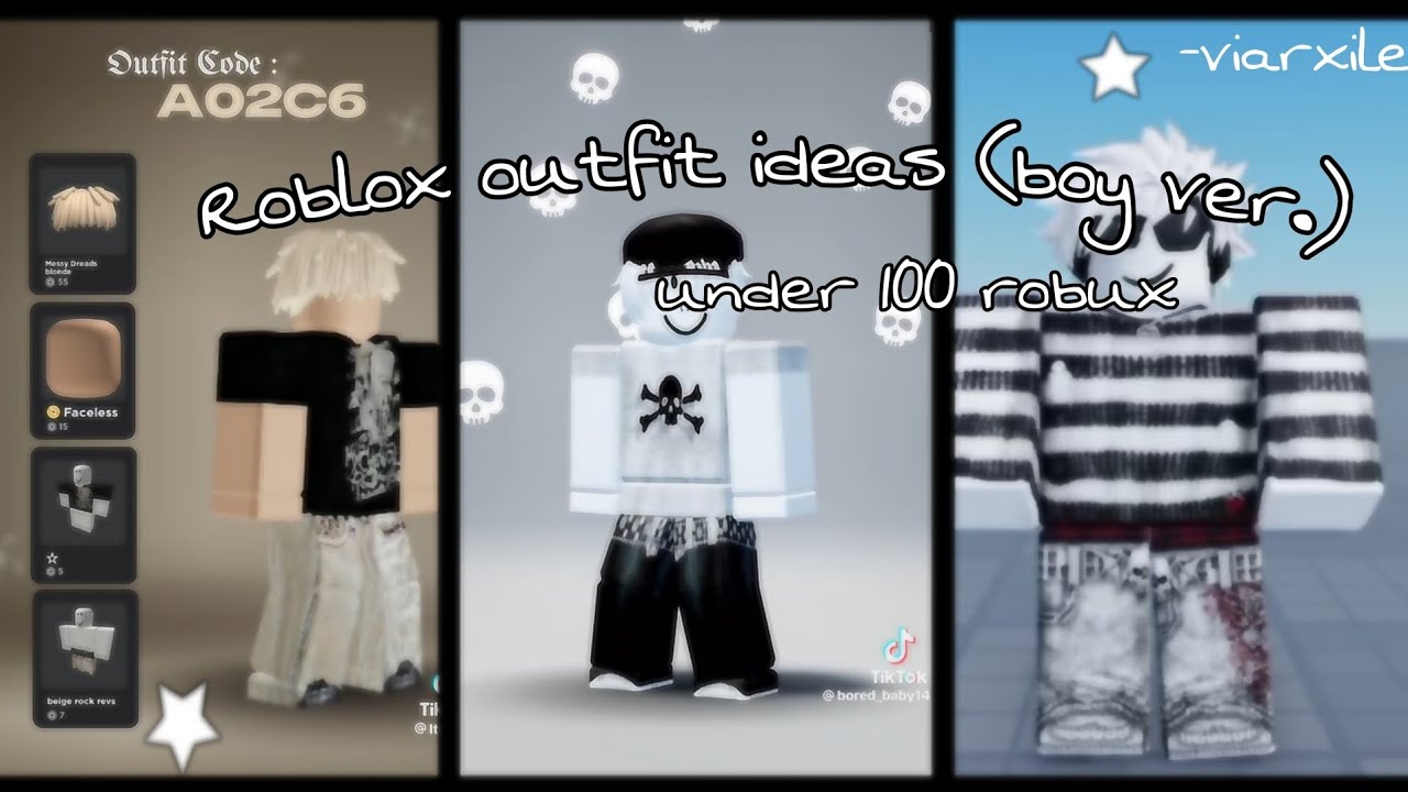 Roblox outfit ideas for under 100 robux! *Tiktok Compilations* 