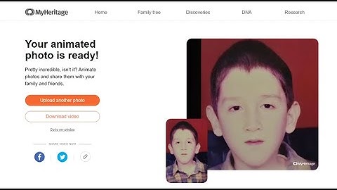 How to Animate Old Photos On MyHeritage Deep Nostalgia