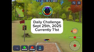 Daily Challenge (Tied 1st) : Disc Golf Valley