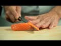 Version intro un guide ultime pour comment trancher le saumon pour les sushis