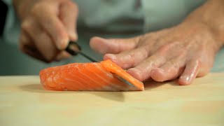 (Intro version) An ultimate guide for: how to slice salmon for sushi