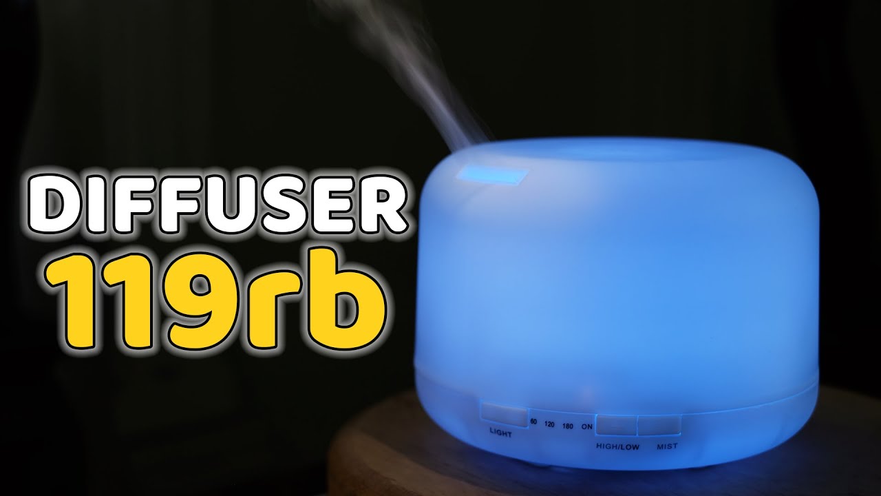 Review Diffuser Murah dan Bagus 😍 Rekomendasi Essential Oil Humidifier