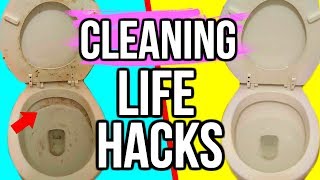 10 GENIUS Cleaning Life Hacks You Need To Know!