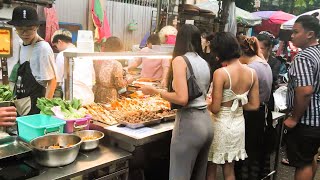 🇲🇲 Myanmar People Exploring Vibrant Street Food Culture in Yangon