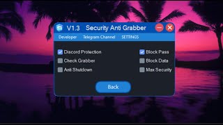 Discord Anti Grabber: SecurityProduction