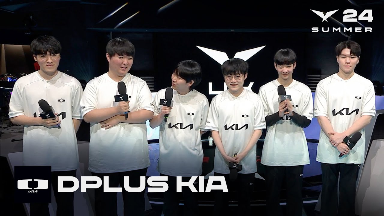 Dplus KIA 인터뷰 | DK vs. KT | 08.17 | 2024 LCK 서머 스플릿 - YouTube