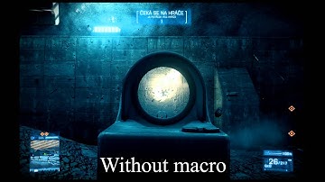 Battlefield 3 - No Recoil Macro (Mouse X7) for M16A3
