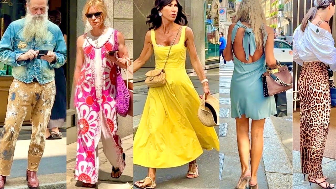 ☀️ITALIAN SUMMER SUNDRESSES 2025 💛MILAN STREET STYLE DURING FASHION WEEK SS 26 