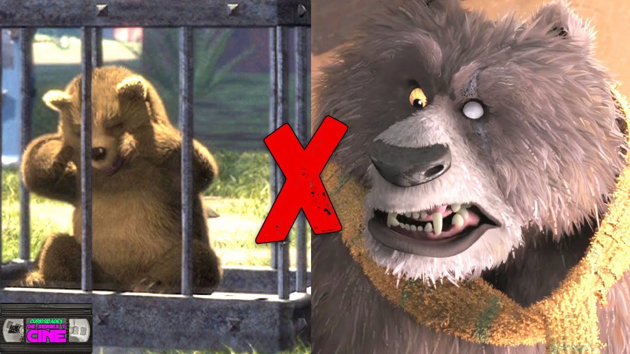 El Bebé Oso de Shrek NO es Papá Oso en Gato con Botas 2 #shorts