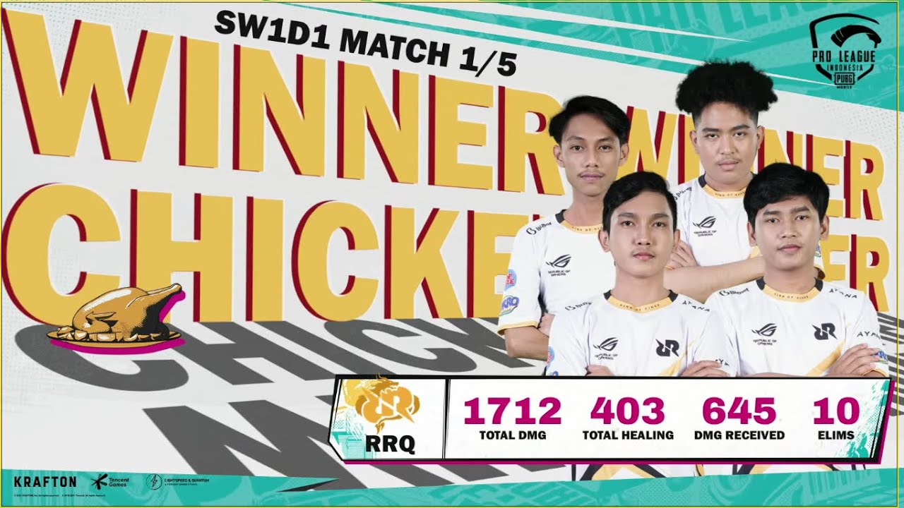 [SW1D1] MATCH 1 - ERANGEL | PMPL ID SEASON 4 WWCD RRQ RYU 10 KILLS !!