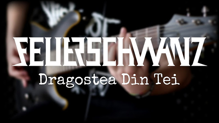 Feuerschwanz: Dragostea Din Tei (O-Zone Cover) | Guitar Cover