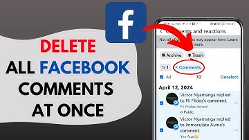 Hoe verwijder je ALLE OPMERKINGEN op Facebook in één keer (2025)