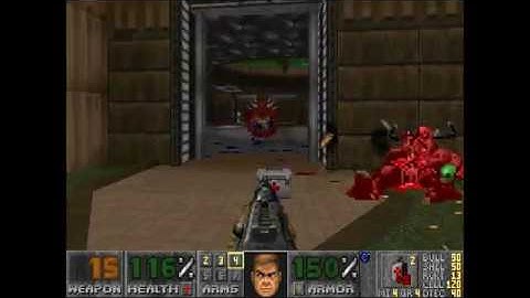 Doom 2 Speed of Doom Level 1 UV Max with Complex Doom (Commentary)