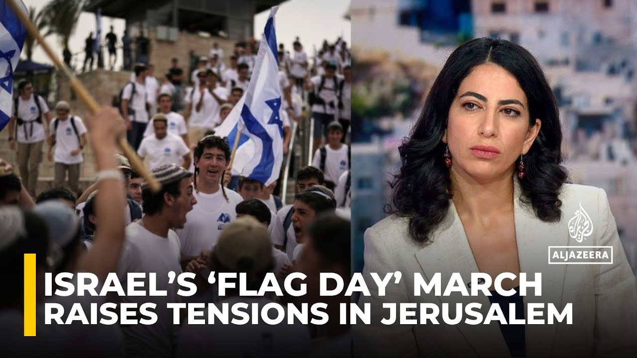 مسيرة استفزازية قام بها إسرائيليون من اليمين المتطرف تزيد من حدة التوتر في القدس