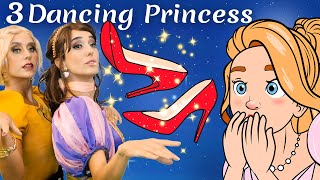 3 dancing princess red shoes bedtime stories for kids in english fairy tales