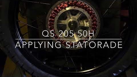 QS 205 50H Hub Motor - Applying Statorade