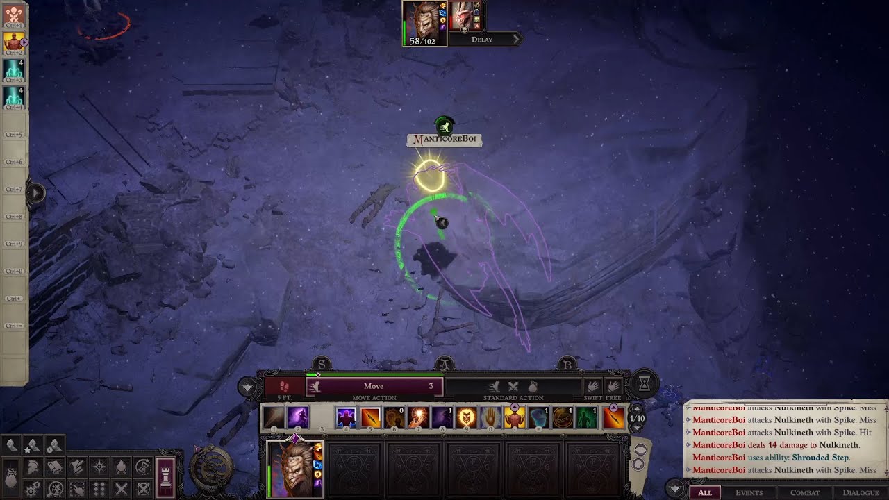 PF WOTR Unfair Shifter Manticore pt 4 Getting to YouTube