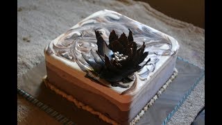 Triple Chocolate Ice Cream Cake - No Churn, Eggless - Gayathri's Cook Spot