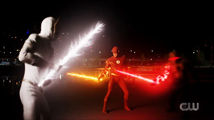 Thawne and Barry vs Godspeed Lightsaber Duel Fight | The Flash | Heart of the Matter, Pt 2 7x18 (HD)