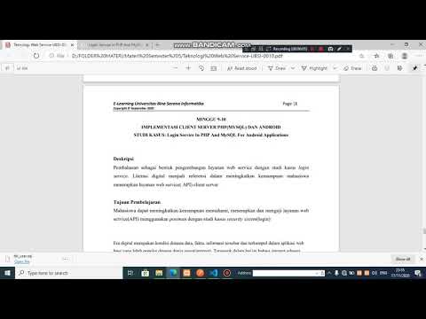 Implementasi Client Server PHP (MySQL) dan Android